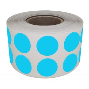 Armor™ 1″ Blue Round Center Protectors