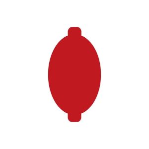 BigRed™ 17×30 Oval Solid – 1K
