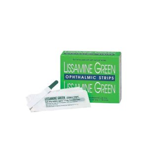 Lissamine Green Dye Strip, 100/Box