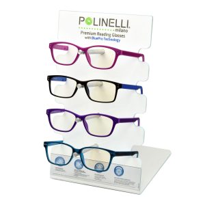 Polinelli® High Back Easel Display