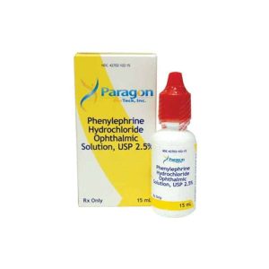 Phenylephrine HCL Opthalmic Solution, 2.5%, 15mL