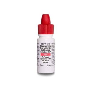 Phenylephrine HCL Opthalmic Solution, 2.5%, 2mL