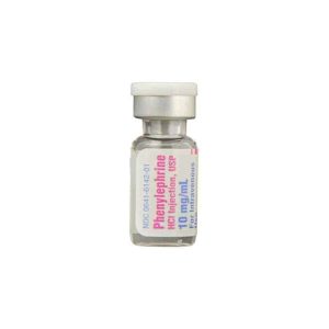 Phenylephrine Injectable, Single Dose Vial, N-R 1%, 1mL