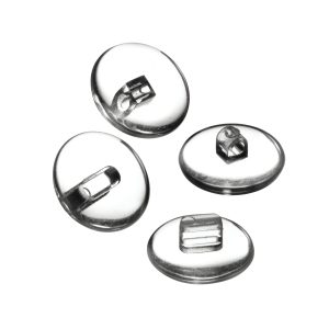 Hypoallergenic Semi-Soft Round Vinyl Nose Pads – Snap & Screw