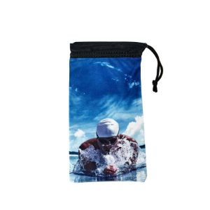“The Swimmer” Microfiber Pouches