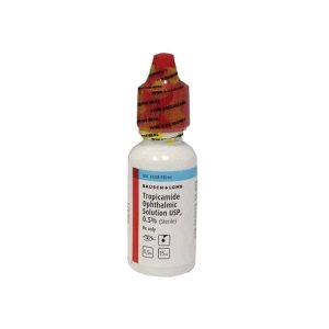 Tropicamide Opthalmic Solution 0.5%, 15mL