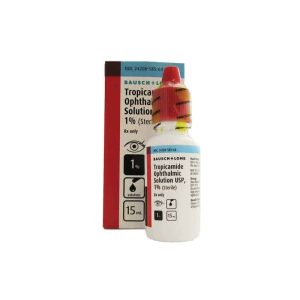 Tropicamide Opthalmic Solution 1%, 15mL