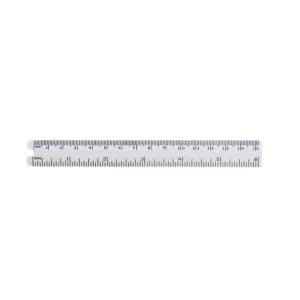 6″ White PD Ruler