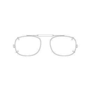 Visionaries® Rectangle Clip-Ons